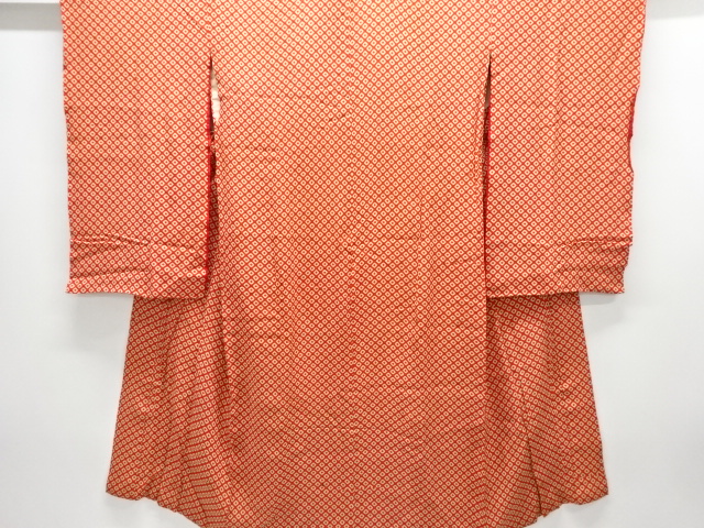 アンティーク　疋田模様長襦袢